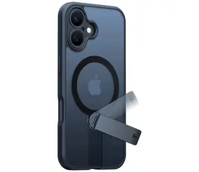 Torras Pstand Spin Ochranné púzdro pre Apple iPhone 16 čierna