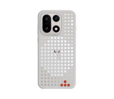 OnePlus Hole-Pattern Magnetic ochranný kryt pre OnePlus 15 sivá
