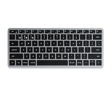 Satechi klávesnica Slim X1 šedá / bezdrôtová klávesnica / Bluetooth / USB-C / podsvietená 