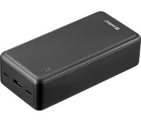 Sandberg Saver Powerbank 27000mAh čierna / 1x USB-A + 2x USB-C / PD20W