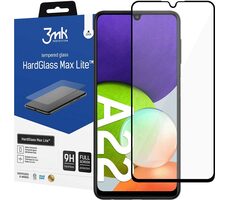 3mk HardGlass Max Lite ochranné sklo pre Samsung Galaxy A22 4G Black