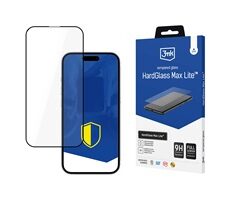 3mk HardGlass Max Lite ochranné sklo pre Apple iPhone SE 4 White