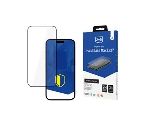 3mk HardGlass Max Lite ochranné sklo pre Apple iPhone SE 4 White