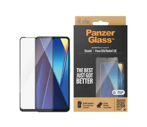 PanzerGlass Tvrdené sklo UWF pre XIAOMI Redmi 13C čierna