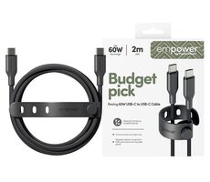 PanzerGlass empower 60W USB-C to USB-C Cable USB 2.0 2M čierna