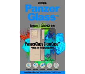 PanzerGlass Puzdro ClearCase pre Samsung Galaxy S20 Ultra transparentné