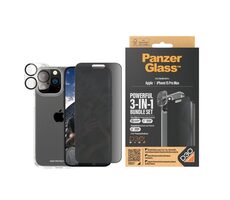 PanzerGlass - Bundle PicturePerfect + Tvrdené sklo UWF Privacy + Hard Case D3O pre iPhone 15 Pro Max