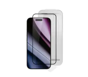 Epico Glass Protector DF ochranné sklo iPhone 15 Pro / odolné proti pádu a poškriabaniu