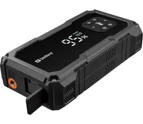Sandberg Car Jumpstarter TirePump 10000mAh čierna / Powerbanka + štartér + vzduchová pumpa 