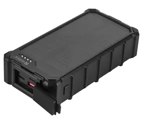 Sandberg Solar Powerbank CampLED 20000mAh čierna
