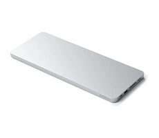 Satechi USB-C Slim Dock strieborná / Dokovacia stanica pre Apple iMac 24" 2021/2023 / 2x USB-C / 2x USB-A / microSD / SD 