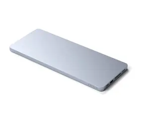 Satechi USB-C Slim Dock modrá / Dokovacia stanica pre Apple iMac 24" 2021/2023 / 2x USB-C / 2x USB-A / microSD / SD 