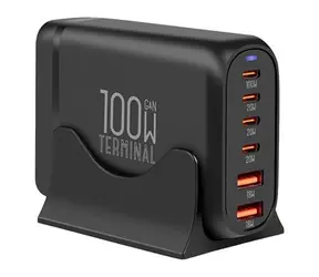 Obal:Me Terminal GaN Stolová nabíjačka 4C2A 100W Black