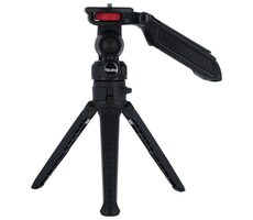Rollei Creator Grip Mini tripod čierna / Statív / Záťaž 3kg / Vytiahnutý 19.8 cm