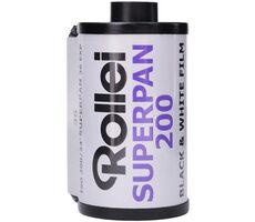 Rollei kinofilm Superpan 200 / Čiernobiely negatívny film / 35mm / ISO 200/24°