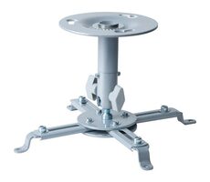 AQ P 1 stropný držiak projektora šedá / rotácia 360° / nosnosť 8 kg 