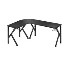 Huzaro Hero 6.3 čierna / Rohový herný stôl / 117 x 157 x 74 cm