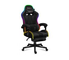 Huzaro Force 4.7 Mesh RGB / Herná stolička / nastaviteľná / nosnosť až 140 kg / látka & sieťovina
