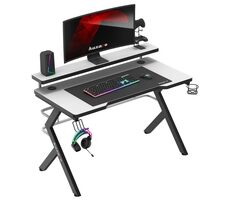 Huzaro Hero 5.0 biela / Herný stôl / 120 x 60 x 69.5 cm