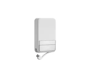 EcoFLow Rapid Magnetic Power Bank 10000mAh strieborná / Powerbanka / 60W / Qi2 / USB-C / Li- ION