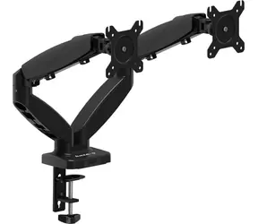 HUZARO Motion 2.2 Rotačný držiak pre dvoch 15" - 27" monitory / VESA 75 x 75 & 100 x 100