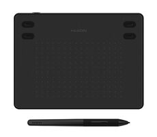 Huion Inspiroy RTE-100 čierna / Grafický tablet / 121.9 x 76.2 mm / 5080 LPI / 8192 úrovní tlaku / microUSB