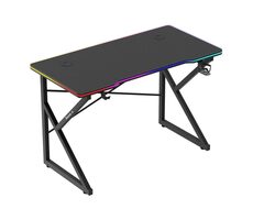 Huzaro Hero 1.7 RGB čierna / Herný stôl / 120 x 60 x 75 cm