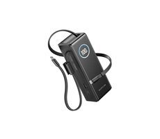 EcoFLow Rapid Power Banka čierna / 25000mAh / 170W / 2x vstavaný USB-C kábel / 1x USB-A + 1x USB-C