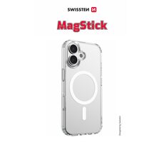 Swissten CLEAR JELLY MagStick Puzdro pre Apple iPhone 17 transparentné