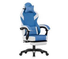 Huzaro Force 3.7 modrá / Herná stolička / nastaviteľná / nosnosť až 140 kg / látka