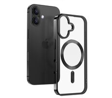 Swissten Swissten CLEAR JELLY MagStick METALLIC Puzdro pre Apple iPhone 17 čierna