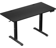 Huzaro Hero 8.2 čierna / Elektrický herný stôl / 120 x 60 x 72 - 118 cm