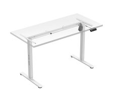 Mark Adler Xeno 2.1 biela / Stolová konštrukcia s elektrickým zdvihom / výška 72-118 cm