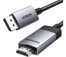 Ugreen DP119 DisplayPort - HDMI kábel 1m / 4K