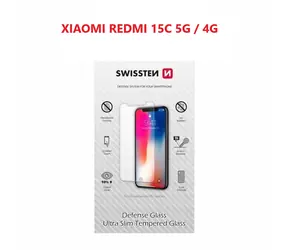 Swissten Ochranné temperované sklo 2.5D pre XIAOMI Redmi 15C 5G/4G