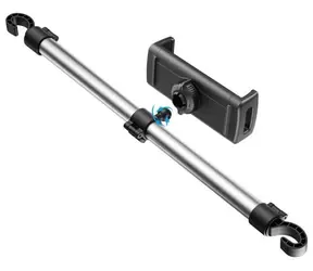 Swissten S-GRIP T2-MOP Držiak tabletu (12-25.5cm) do auta medzi opierky čierna