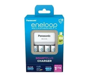 Rozbalené - Panasonic K-KJ55MCD40E Eneloop SMART nabíjačka + Eneloop 2000mAh 4 ks