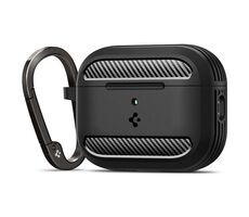 Spigen Rugged Armor púzdro pre Apple AirPods Pro 3 čierna