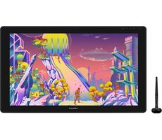 Huion Kamvas 24 PLUS GS2402 čierna / Grafický tablet / 23.8" displej / 526.85 x 296.35 mm / 5080 LPI / 8192 úrovní tlaku 