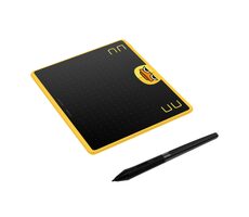 Huion HS64 SE žlto-čierna / Grafický tablet / 160 x 102 mm / 5080 LPI / 8192 úrovní tlaku / microUSB