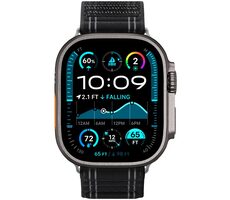 Spigen Fabric Band (hook-and-loop) remienok pre Apple Watch 49mm/46mm/45mm/44mm čierna