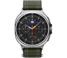 Spigen Fabric Band (hook-and-loop) pre Samsung Galaxy Watch 8 46mm/44mm/40mm zelená