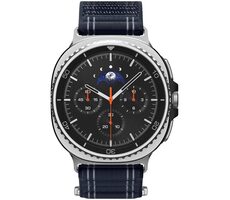 Spigen Fabric Band (hook-and-loop) pre Samsung Galaxy Watch 8 46mm/44mm/40mm modrá