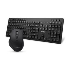 Rozbalené - Niceboy MK10 Combo čierna / Set bezdrôtovej klávesnice a myši / CZ&SK layout / 1600 DPI / 2.4 GHz USB dongle / rozbalené