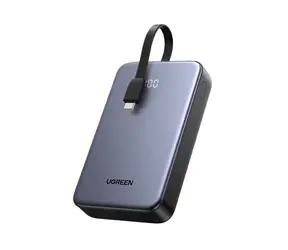 Ugreen PB505 Externá batéria šedá / powerbanka / 20000mAh / USB + USB-C