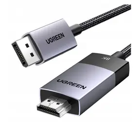 Ugreen DP115 DisplayPort to HDMI kábel 1m čierna