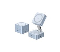 Ugreen 55960 2in1 Wireless Charger Magflow Qi 2.2 / Bezdrôtová nabíjačka / 25 W / USB-C