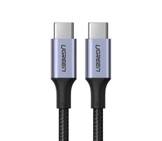 Ugreen US316 kábel USB-C na USB-C čierna / 100W / 3M 