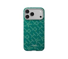 Pitaka Ultra-Slim Monogram Case ochranný kryt pre Apple iPhone 17 Pro Max zelená