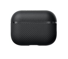 Pitaka Aramid Fiber Magnetic Case ochranné puzdro na slúchadlá AirPods Pro 3 šedo-čierna